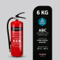 Housegard pulverslukker 6 kg ABC | 43A 233BC