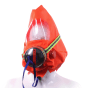 fluktmaske oransje flukthette front beskyttelse ved brann