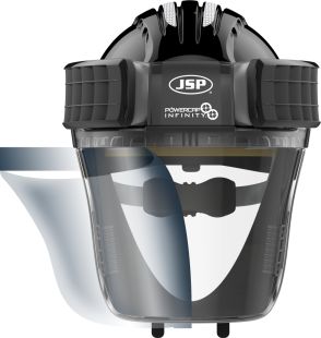PowerCap Infinity&reg; Visirbeskyttelse (10 stk)