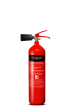 Housegard CO2-slukker 2kg rød front