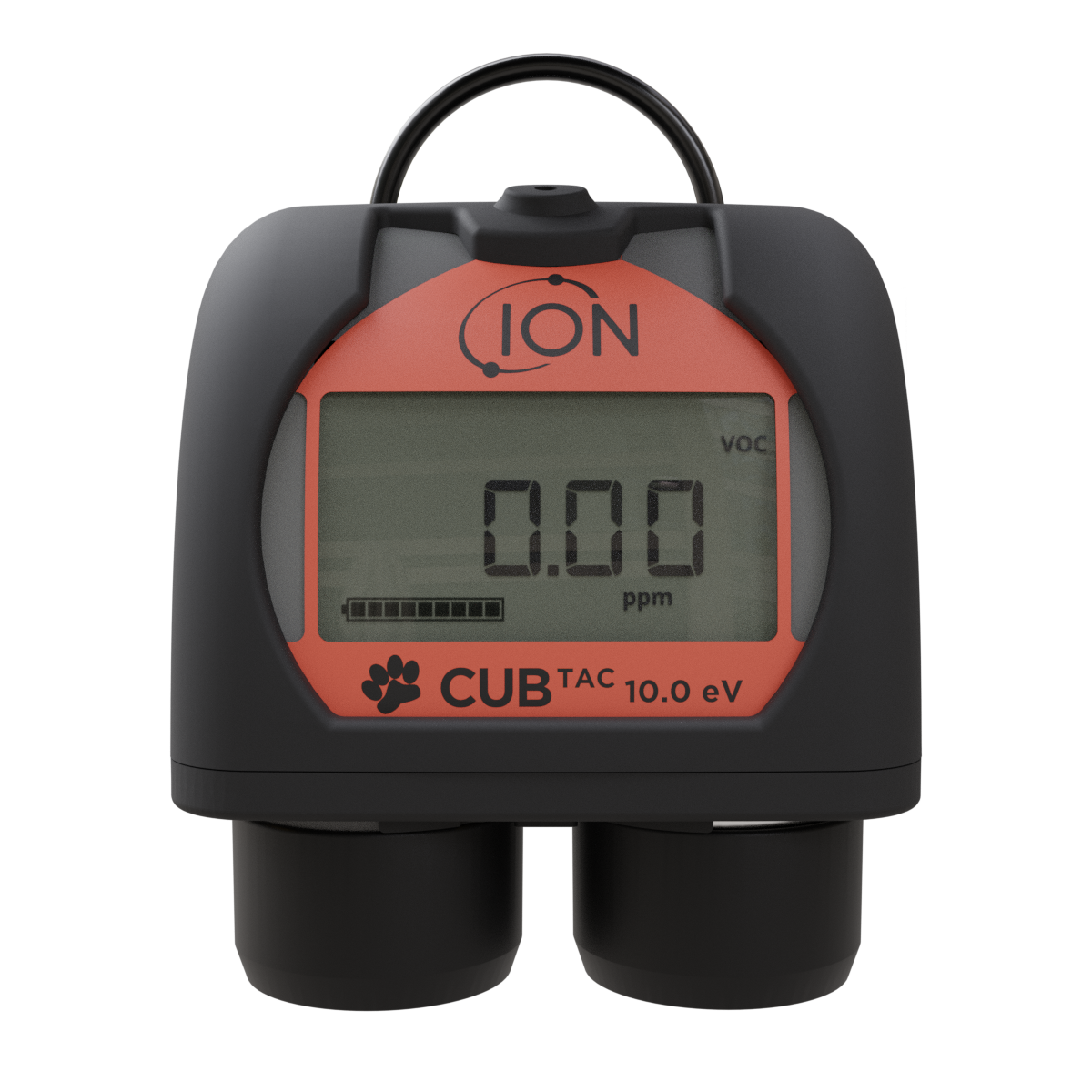 gassm&aring;ler for voc cub sort og r&oslash;d gassvarsler