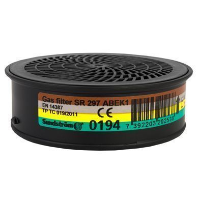 Gassfilter ABEK fra Sundstr&ouml;m