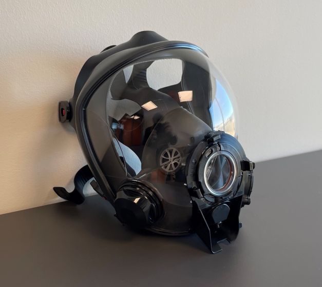 PS200 gassmåler Gassmåler for giftige gasser sort front gassvarsler